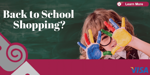 Need help with Back to School shopping? We can help with our COPOCO Visa. Click learn more to find out how. 